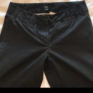 J Crew Black "City Fit" Pants